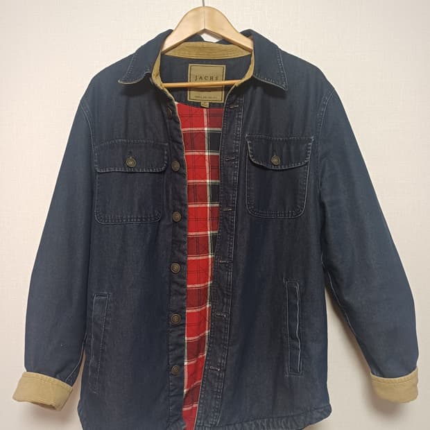 잭스 뉴욕(JACHS NEWYORK) 데님 셔츠 자켓입니