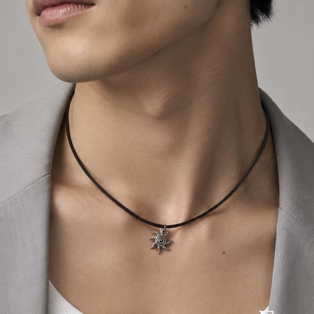 Ellavo sunstone rope necklace