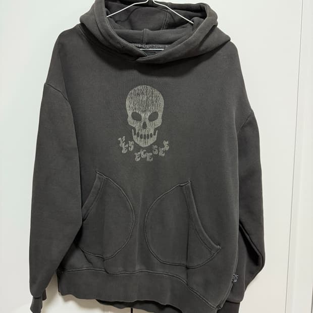 [예스아이씨] 해골 후드티