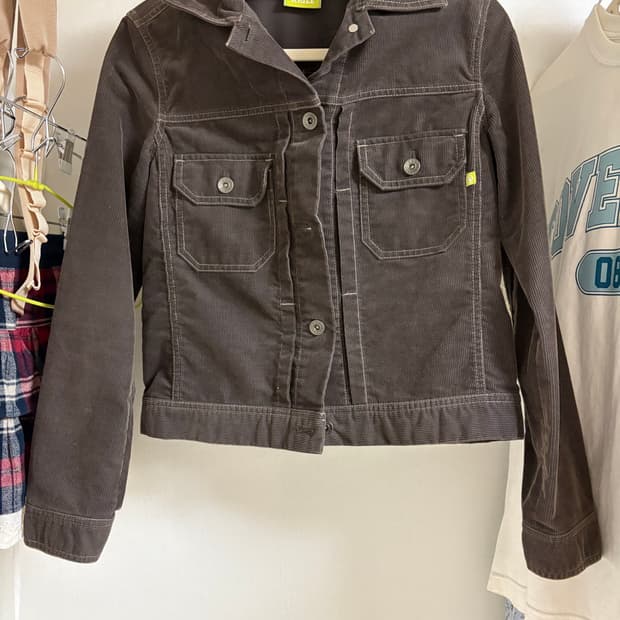 빈티지 골지 자켓
