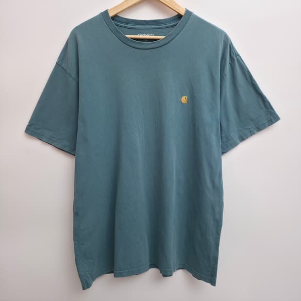 [XL] 칼하트 반팔티 청록