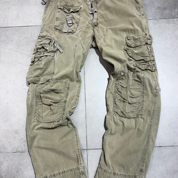 00s 폴로 랄프로렌 유틸리티 멀티포켓 카고팬츠