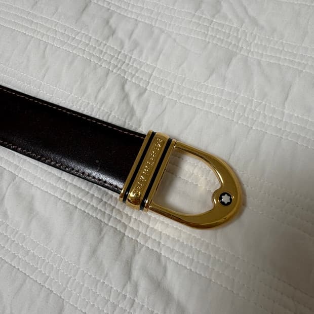 [A급]몽블랑 금장벨트