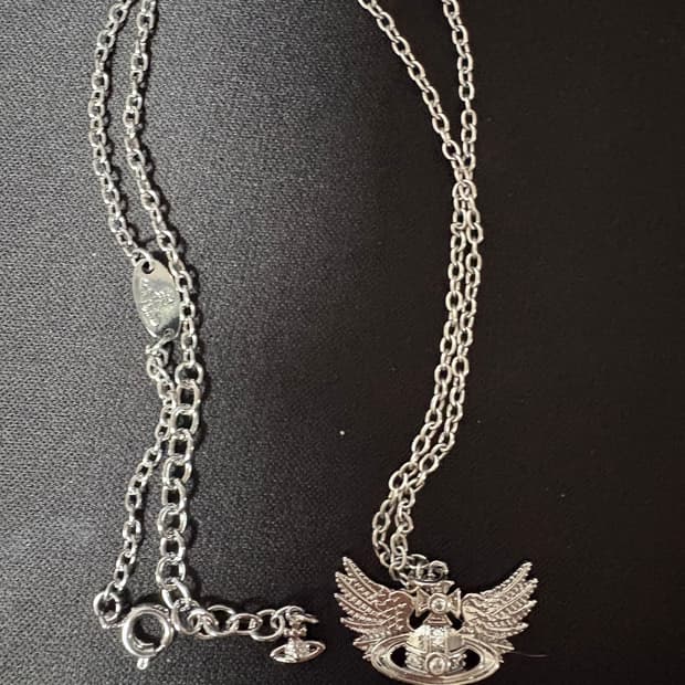 비비안웨스트우드 더블 엔젤 목걸이