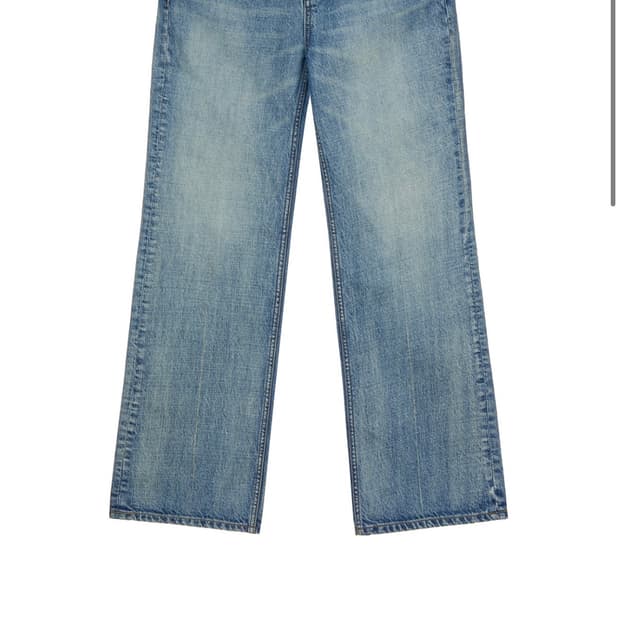 다이닛 STRAIGHT DENIM PANTS IN BLUE m