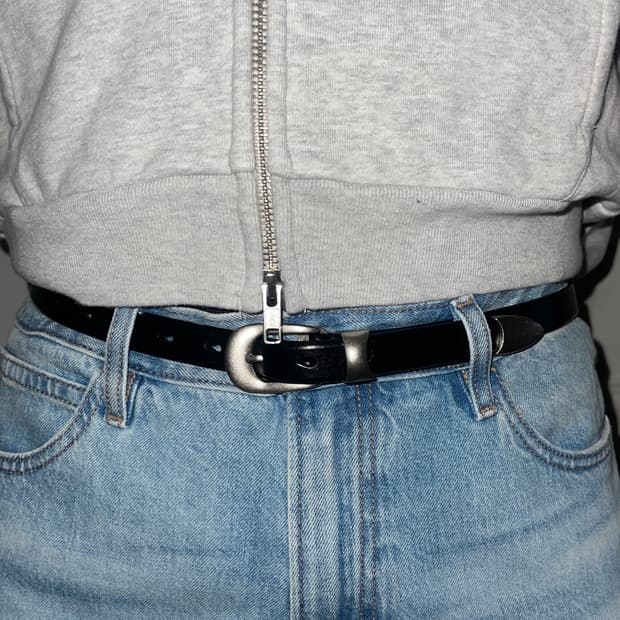 러스틱 리얼가죽벨트 (2cm) 아워레가시무드