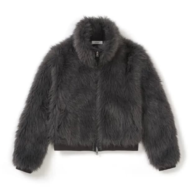 Lcdc 퍼자켓 (새상품) 그레이