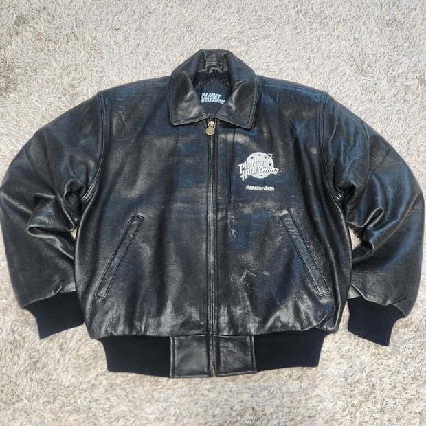 PLANET HOLLYWOOD 가죽 자켓 (Amsterdam)