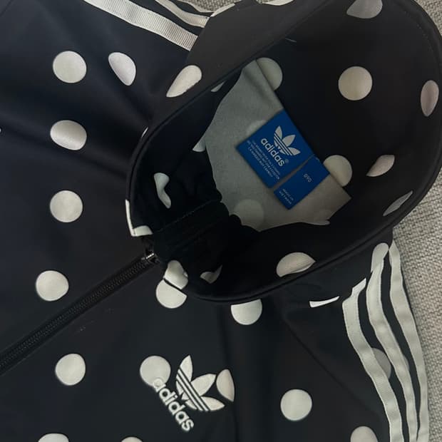 W/아디다스 파이어버드  도트 트랙탑 져지 90