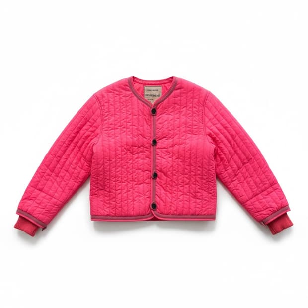 자딕앤볼테르 퀼팅 자켓 핑크 S