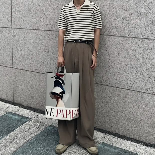 (L) 아크네스튜지오 베이커백 라지