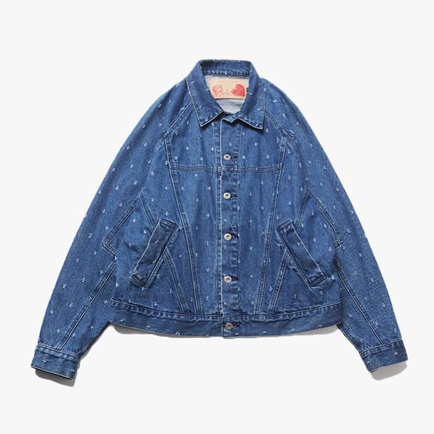 CAL O LINE - PUNCHING DENIM JACKET