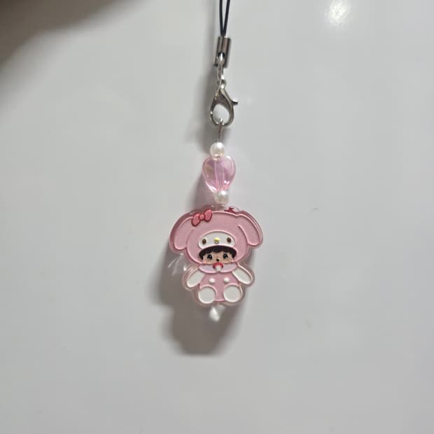 볼펜꾸미기,키링만들기 몬치치 파츠 8종