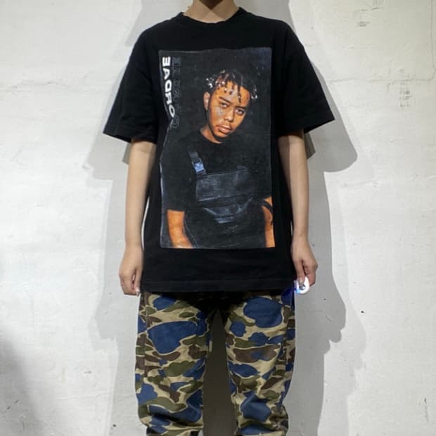 YBN Cordae 코데 투어 머치 반팔 티셔츠 M