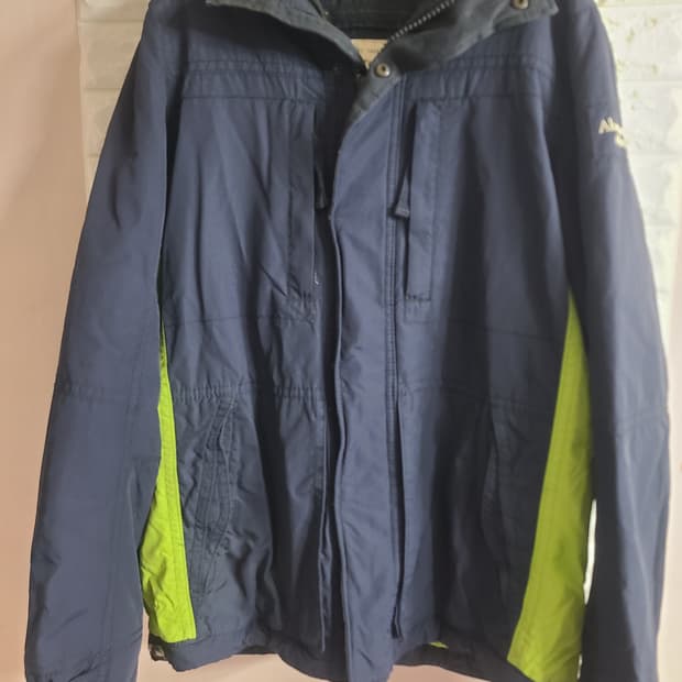 Abercrombie & Fitch 네이비 후드 점퍼