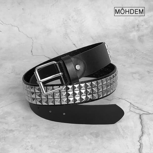 [Unisex] 락 스터드 벨트
