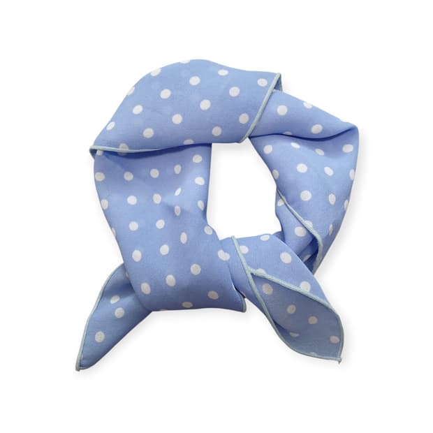 모리걸 땡땡이 쁘띠 스카프 