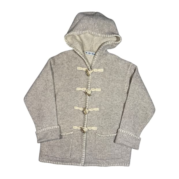 Vintage 빈티지 더플 후드 니트