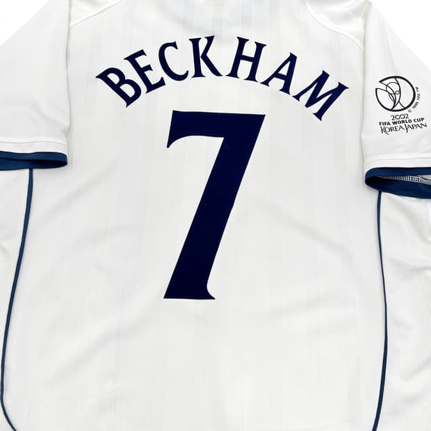 엄브로 01-03 잉글랜드 홈 2002 월드컵 킷 데이비드 베컴