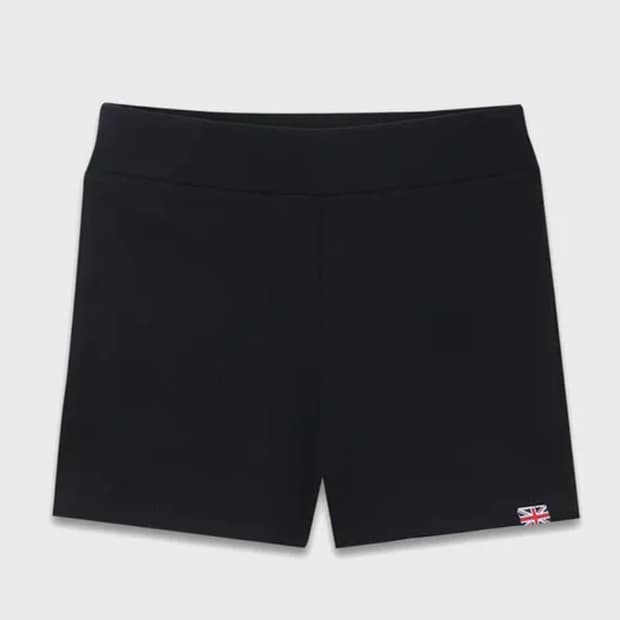 미치코런던 골지 쇼츠 블랙