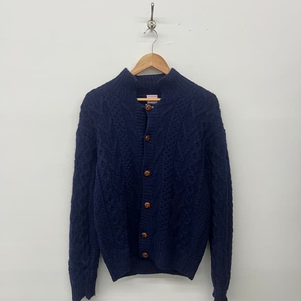 빔즈 네이비 가디건 남L