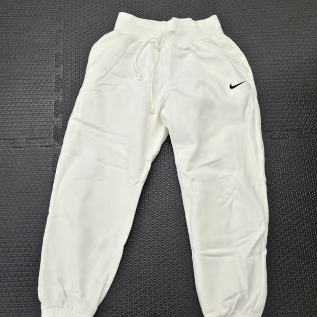 나이키 흰색 조거팬츠