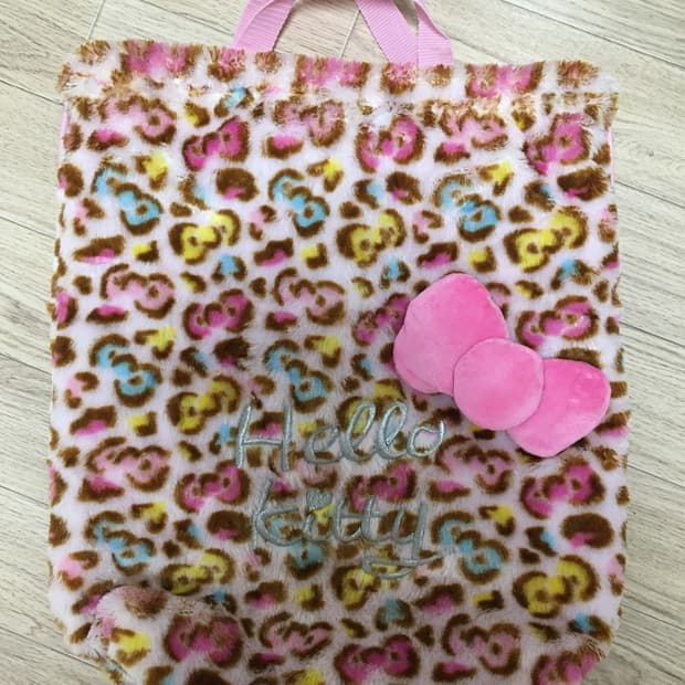 고전 산리오 호피 키티 가방