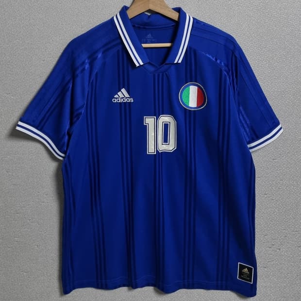 XL ) 아디다스 시티팩 로마 블루 져지 반팔