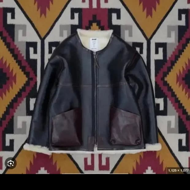 블라인드파일즈 무통 무스탕 2size