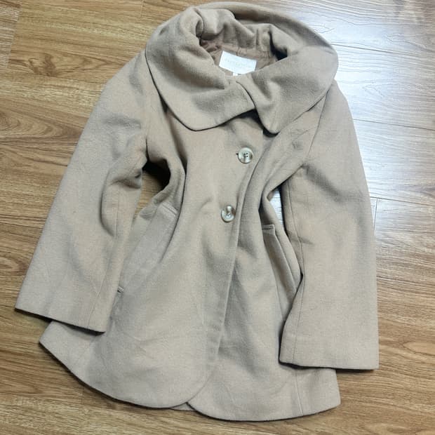 빈티지 브라운 코트 라떼갸루 히메갸루 로결 너에게닿기를 사와코 모리걸