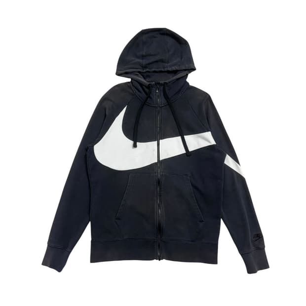 나이키 빅스우시 후드집업 블랙