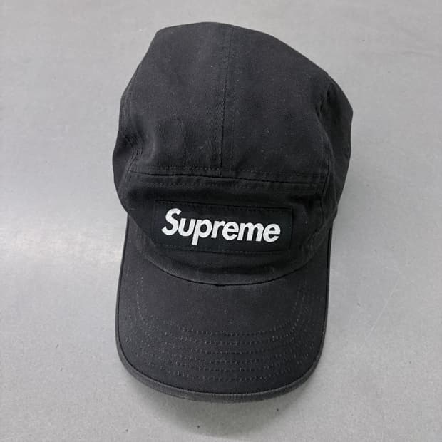 슈프림 캠프캡 블랙