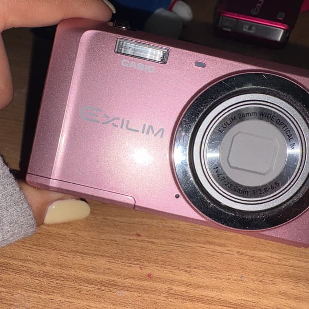 카시오 엑슬림 EX-ZS5 핑크 디카 디지털 카메라