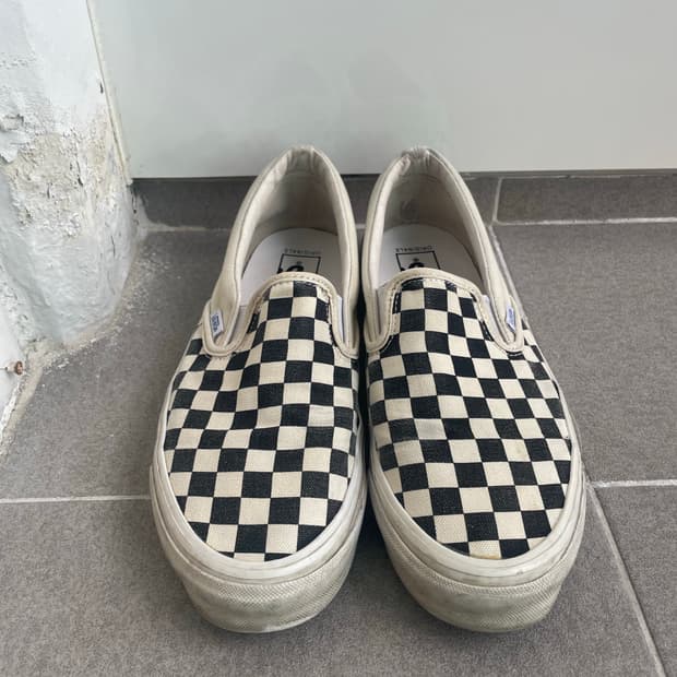 Vans 볼트 체커보드 슬립온 270