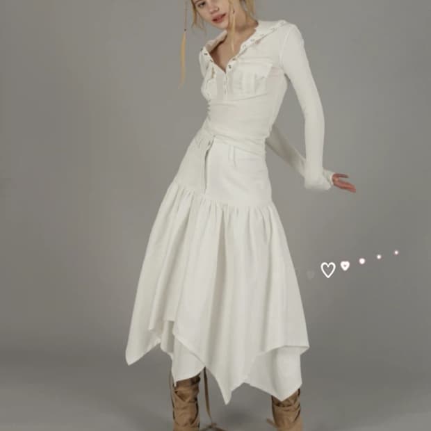 드리이로즈 스커트 