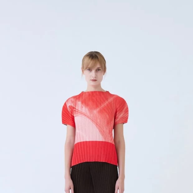 포코포스카 AIRY SHEEN TOP(RED)