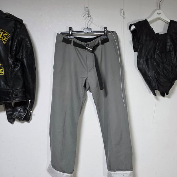ann demeulemeester Tunnel Loop Trousers