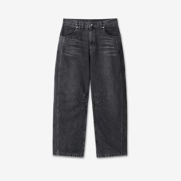 9999아카이브 Technical Curved Denim Jeans