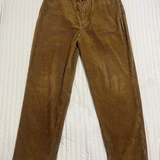 [42] deluxe jp 디럭스 재팬 와이드 코듀로이 팬츠