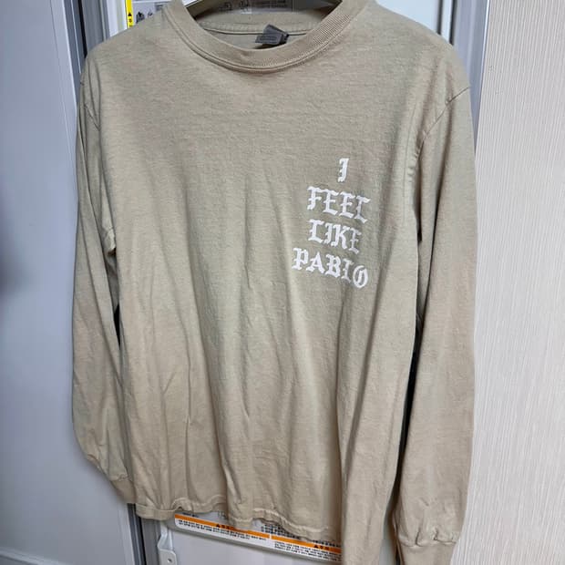 칸예 웨스트 i feel like pablo 롱슬리브