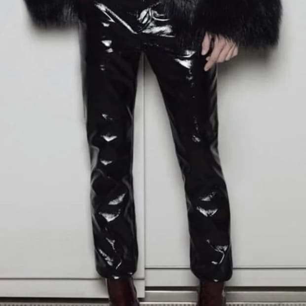 생로랑 샤이니 팬츠