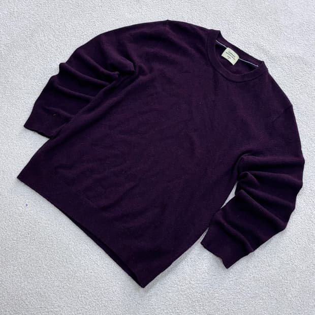 100 지오지아 캐시미어 니트 티셔츠 0330E