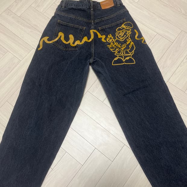 위캔더스 드워프 데님 블랙 M