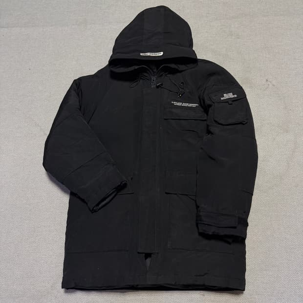 빈티지 R.ATHLETIC 후드 패딩 자켓