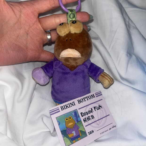 스폰지밥 비키니시티 주민 키링