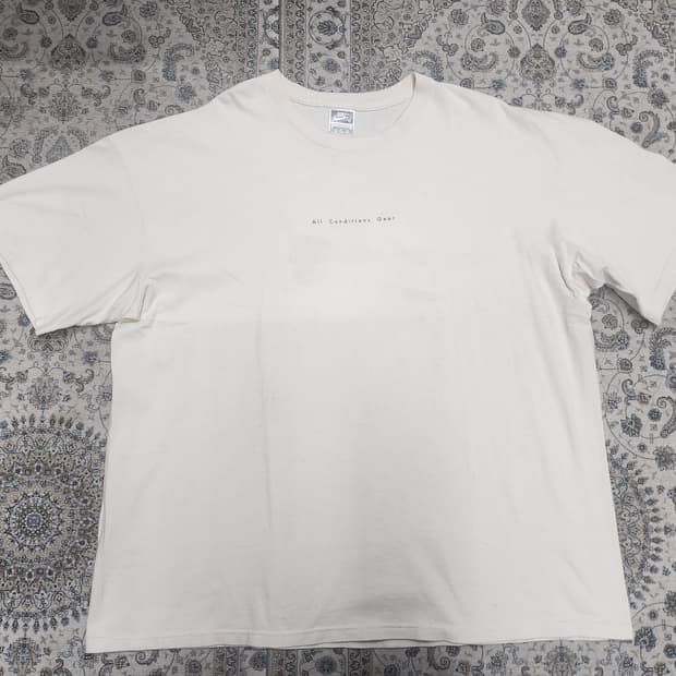 90s 나이키 USA 로고 반팔티 2XL