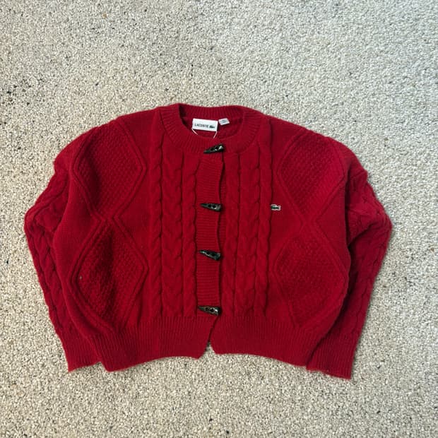 라코스테 가디건 ⭐️1207