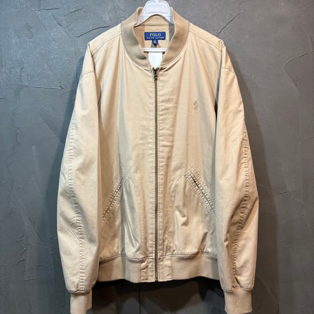 [XL] POLO 폴로 랄프로렌 베이지 면자켓
