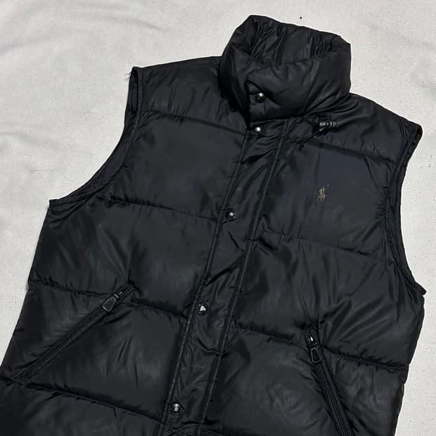 S 폴로랄프로렌 블랙 다운 베스트