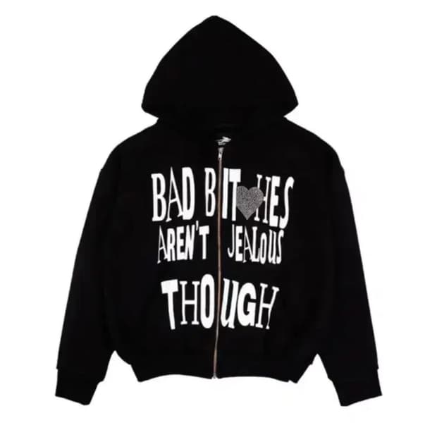 제노리포트 후드집업 블랙